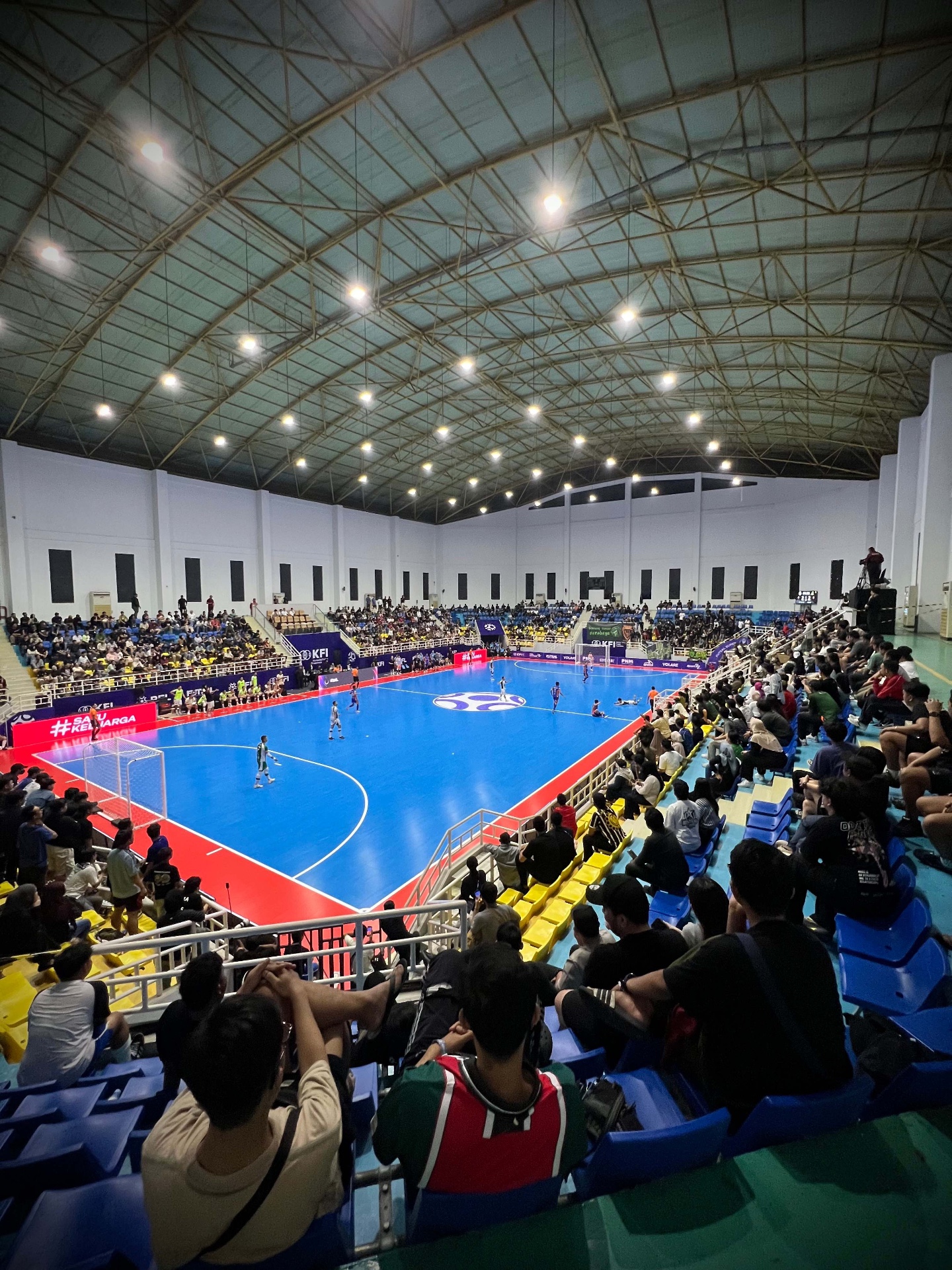 GOR POPKI dipenuhi penonton Futsal Super Cup Jakarta 2026